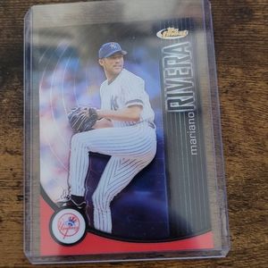 2001 Topps Finest Mariano Rivera Baseball Card